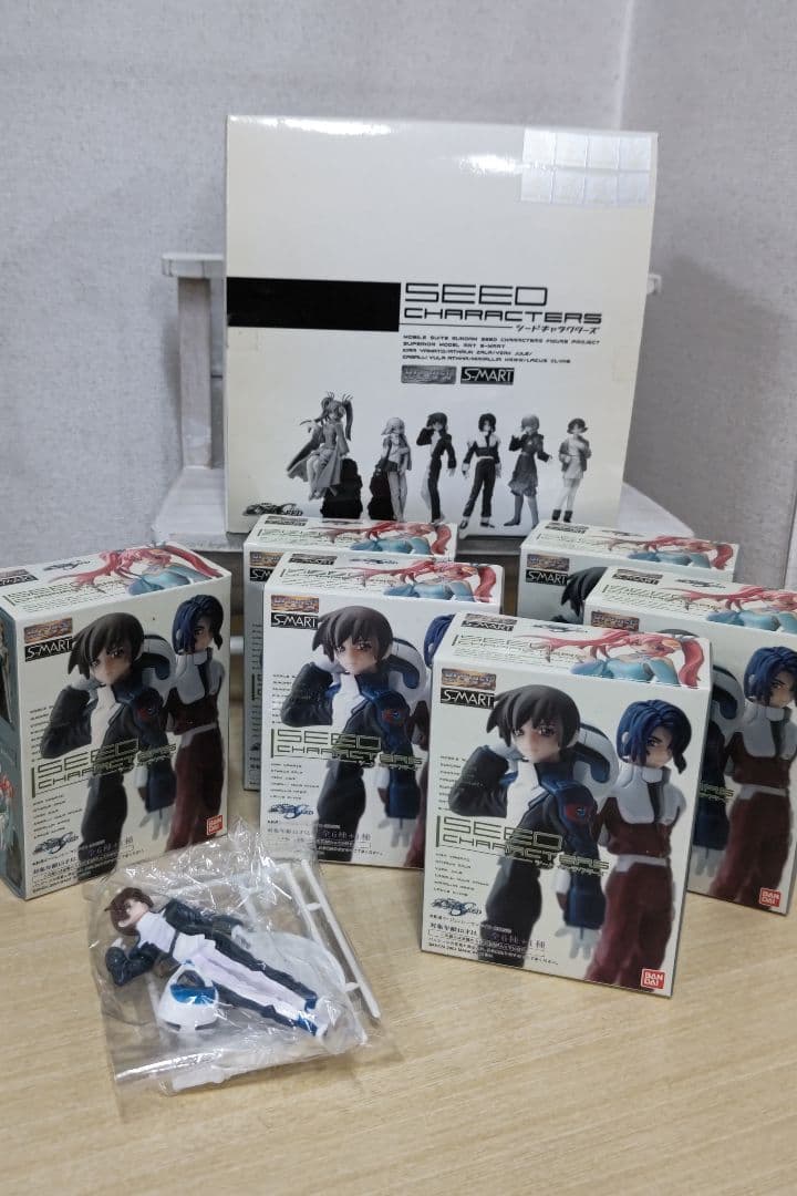 HG 機動戦士ガンダムSEED シードキャラクターズ全7種(シークレット含む)
