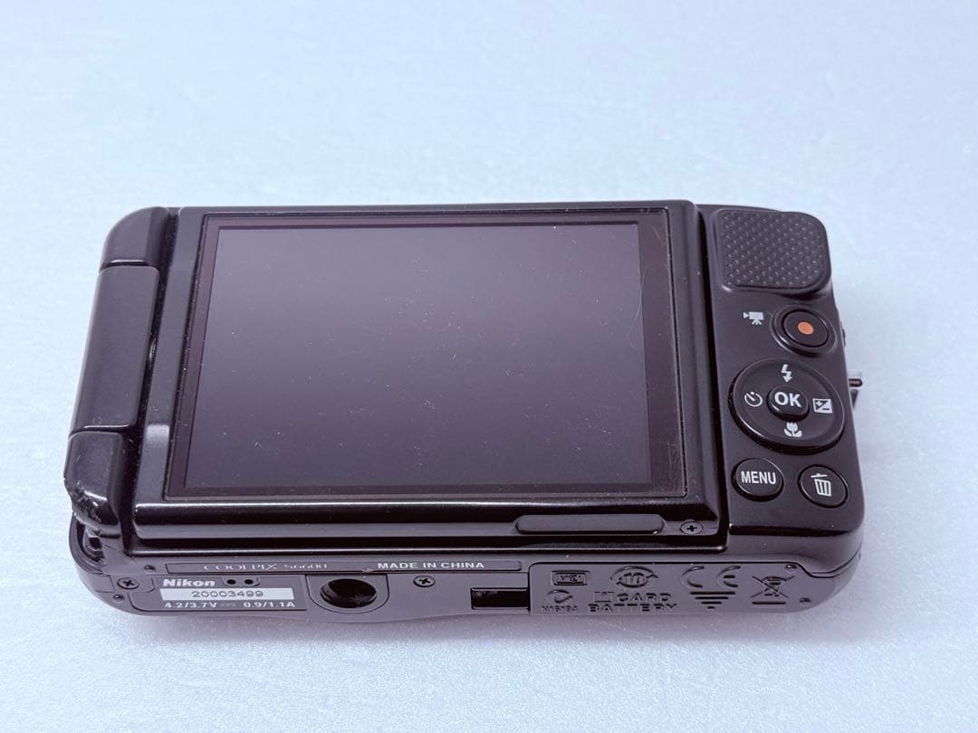 Nikon COOLPIX S6600 ブラック 自撮り可 wifi転送可 人気
