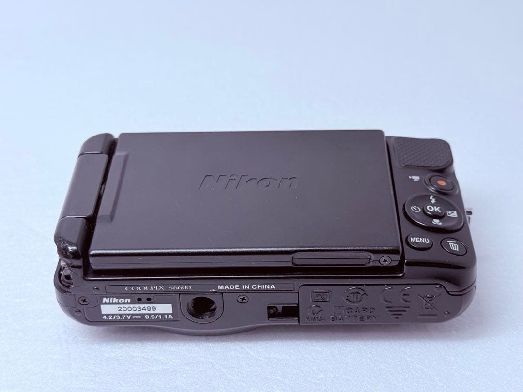 Nikon COOLPIX S6600 ブラック 自撮り可 wifi転送可 人気