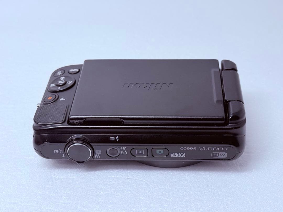 Nikon COOLPIX S6600 ブラック 自撮り可 wifi転送可 人気