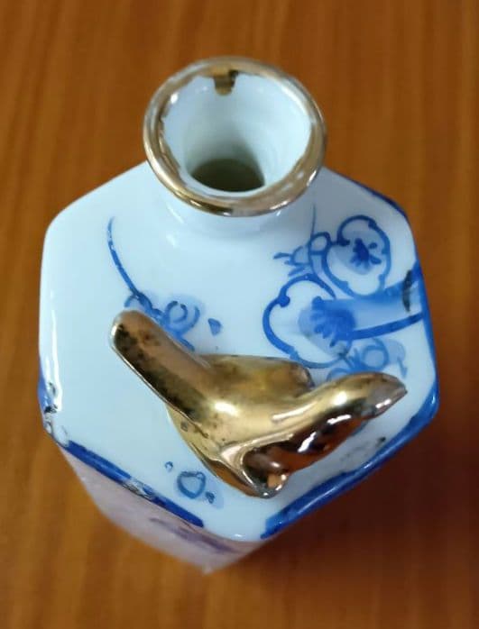 アンティーク　液だれ防止型 醤油差し