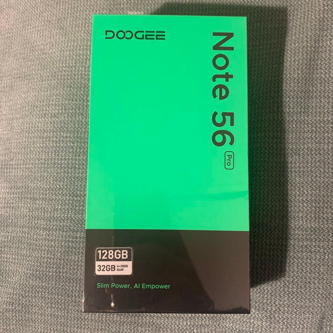 DOOGEE Note56 Pro 128GBブラック 新品|Android16