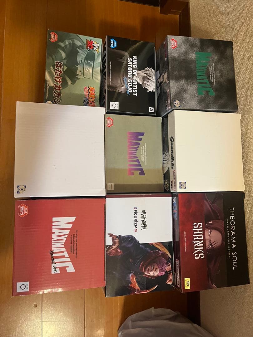 呪術廻戦　東京喰種　BLEACH NARUTO ワンピース　鬼滅の刃　フィギュア