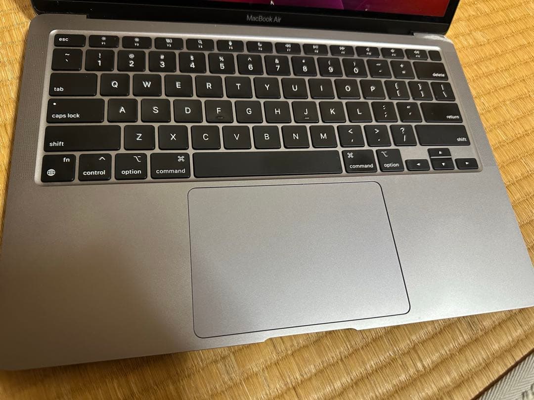 MacBook Air M1 16GB, US配列 バッテリー100%