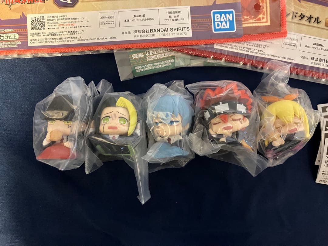 ○マッシュルくじ　メタリックアートシート 2種+ドット&レモンセット+おねむたん