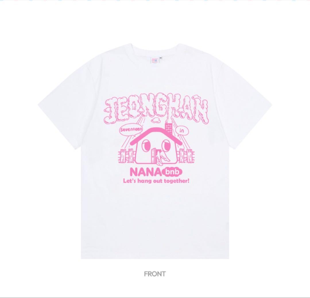 SEVENTEEN ナナ民泊 ジョンハン Tシャツ【M】