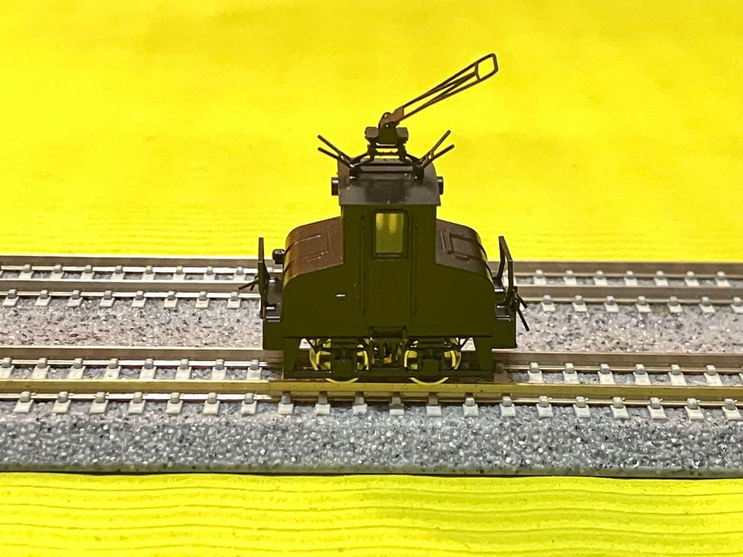 Nゲージ ワールド工芸 銚子電鉄デキ３電気機関車 塗装済み完成品