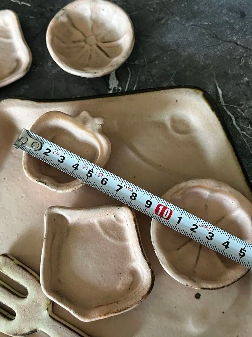 木のね　kinone 益子器　粉福　豆皿xプレート　15セット