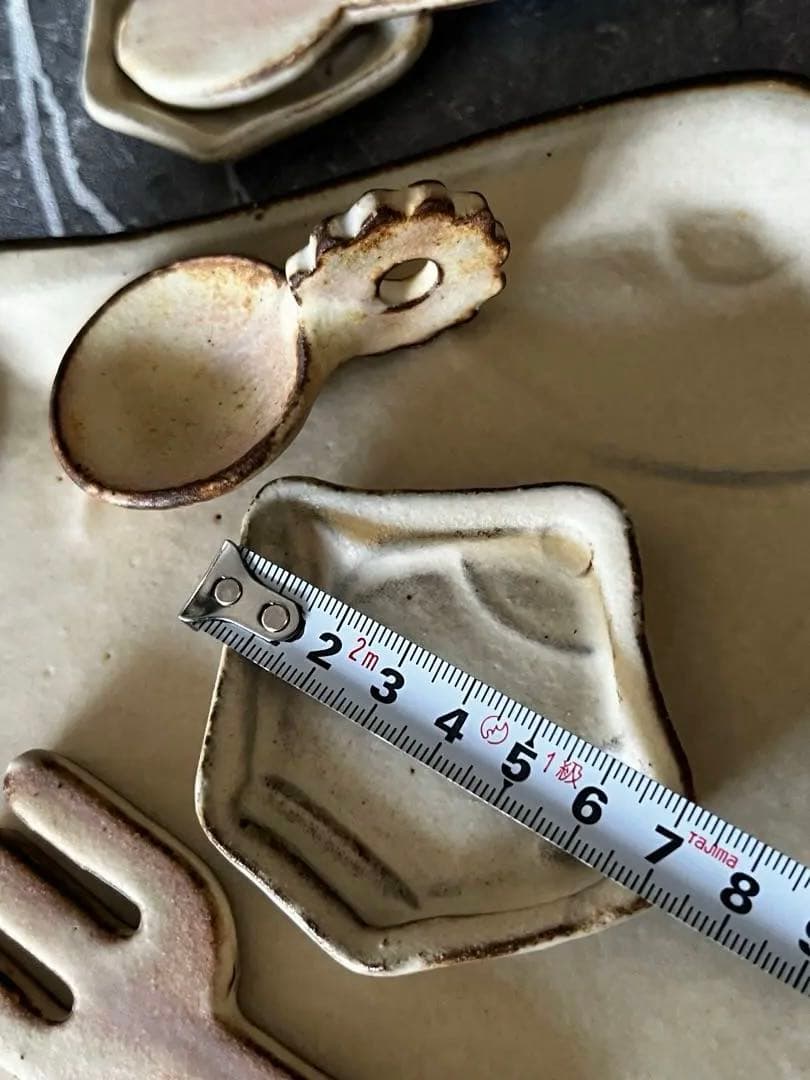 木のね　kinone 益子器　粉福　豆皿xプレート　15セット