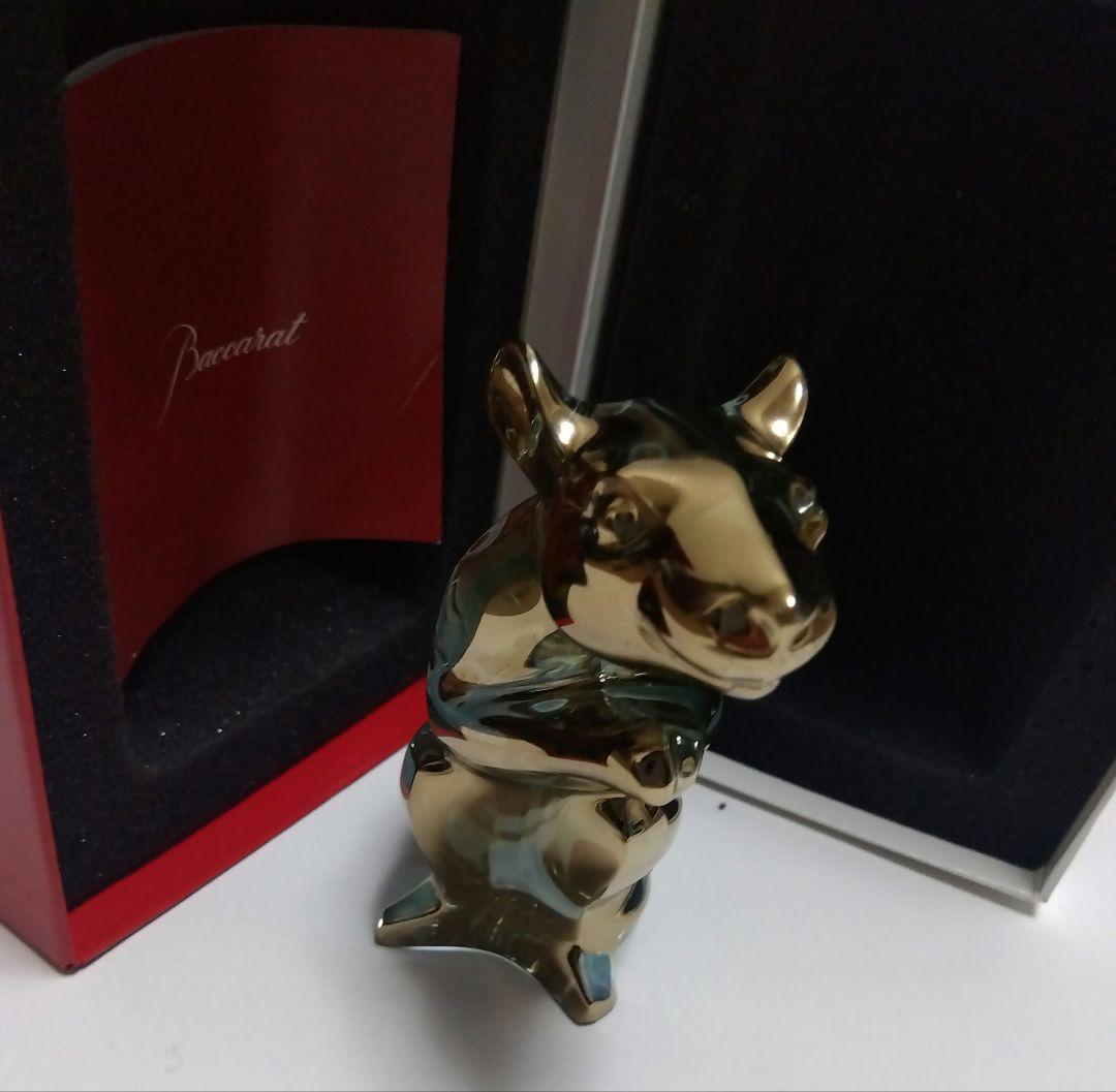 Baccarat　干支　ネズミ　GOLD