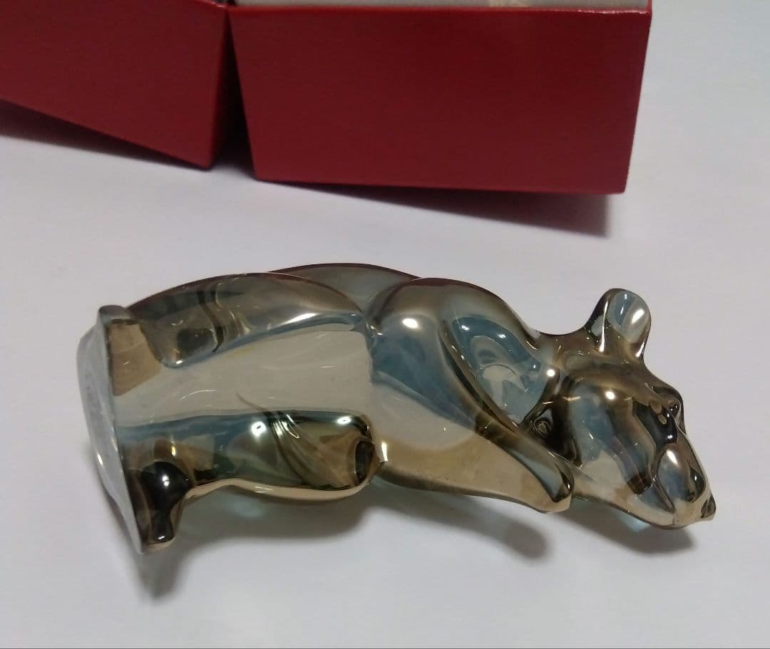 Baccarat　干支　ネズミ　GOLD