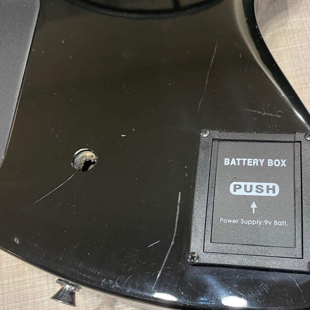 【Photogenic】ミニエレキギター アンプ内蔵 モッキンバード hide