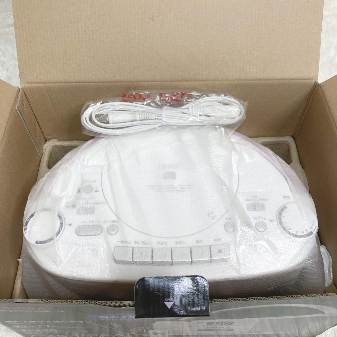 未使用 ラジカセ 東芝 TOSHIBA TY-CDS5 ピンク デッドストック