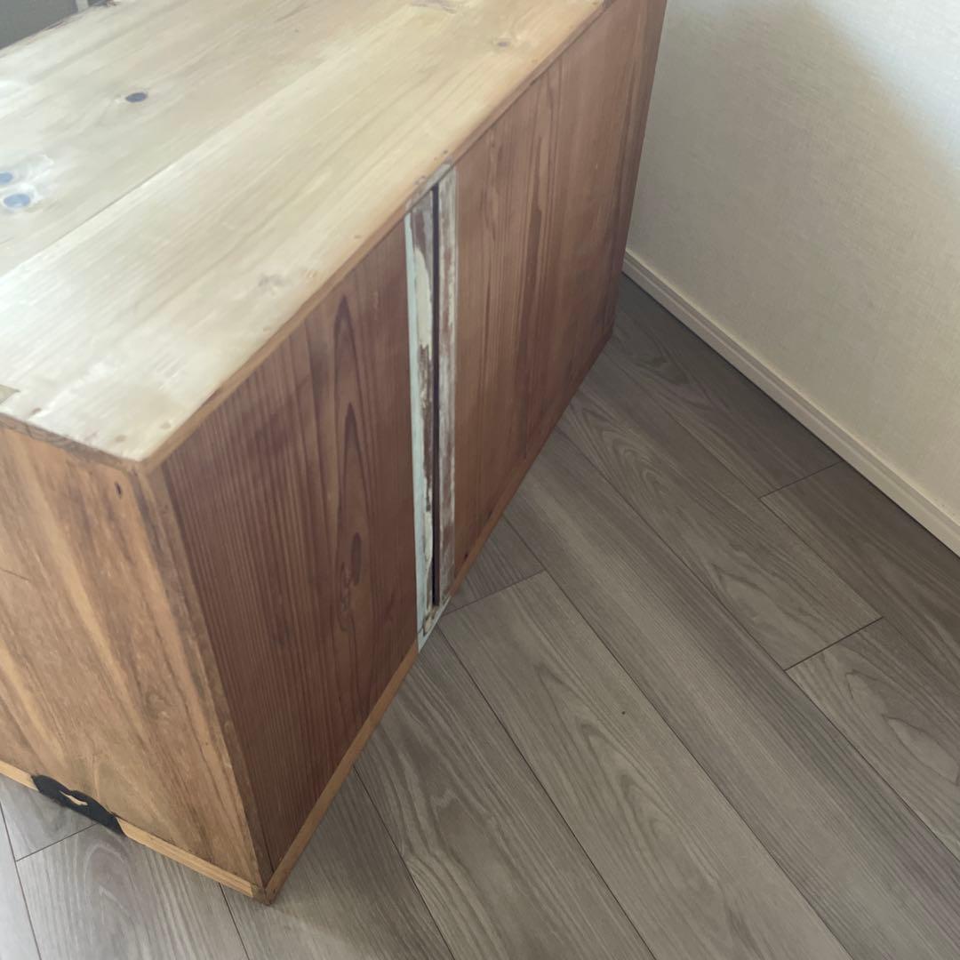 45)桐箪笥　アンティーク　チェスト　テレビ台　おもちゃ箱　和箪笥　着物