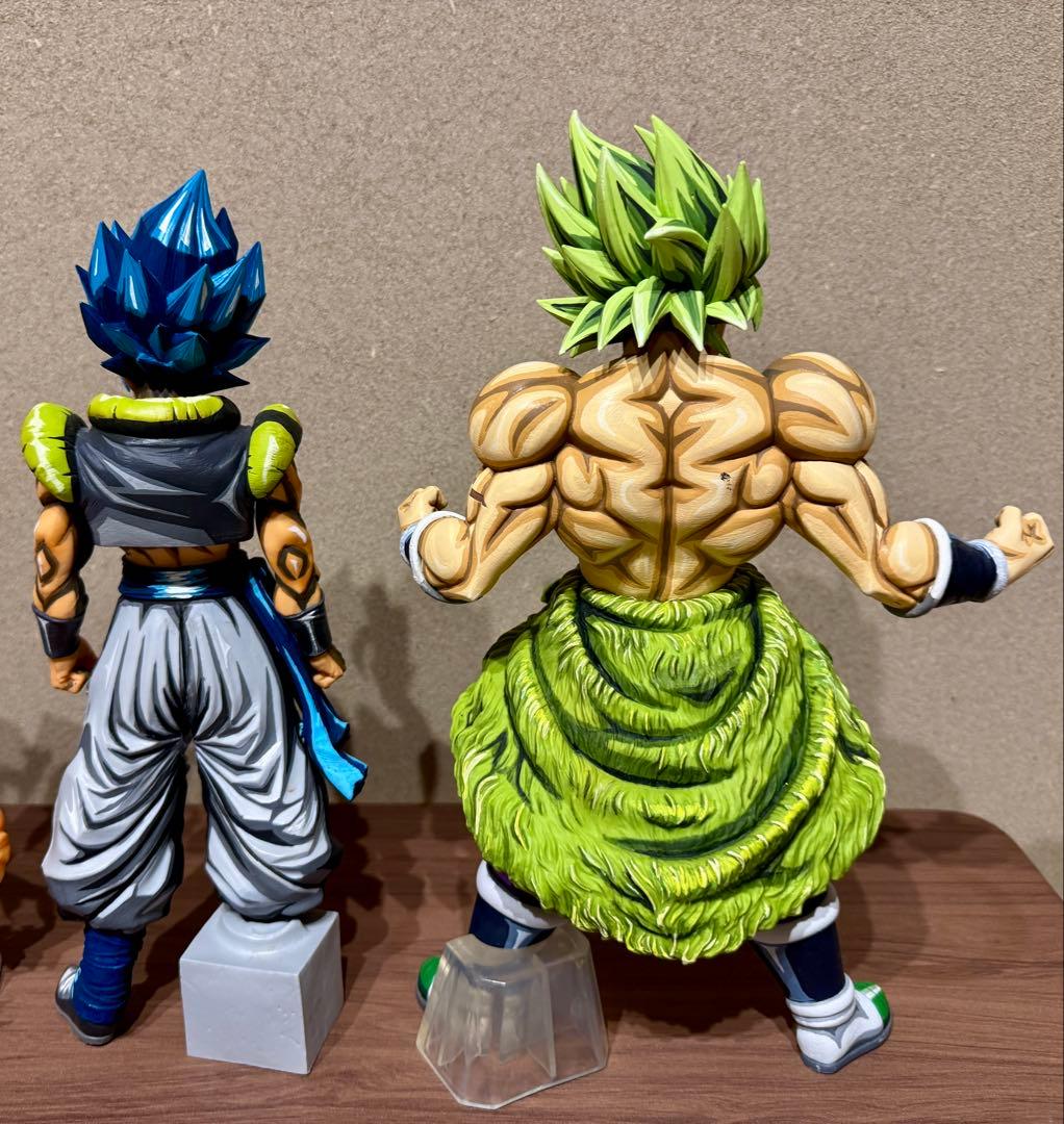 2次元彩色　ドラゴンボールフィギュア　超サイヤ人ブルーゴジータ&超ブロリーSET