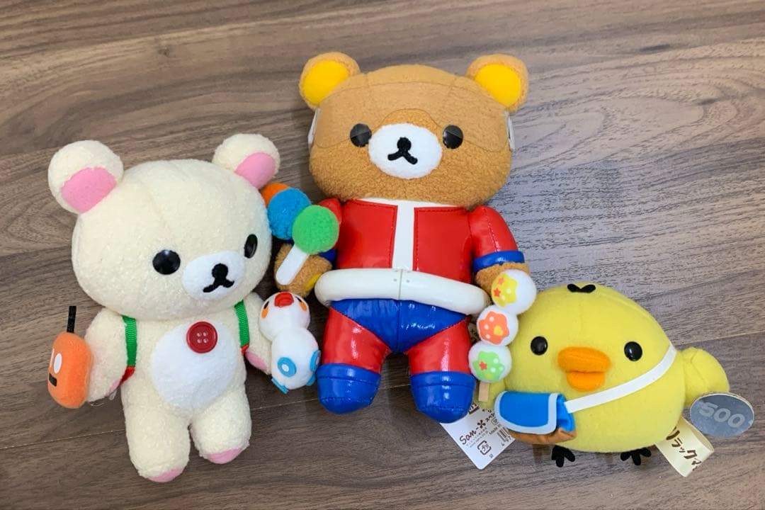 激レア　リラックマと遊園地スペシャルぬいぐるみセット　全7体