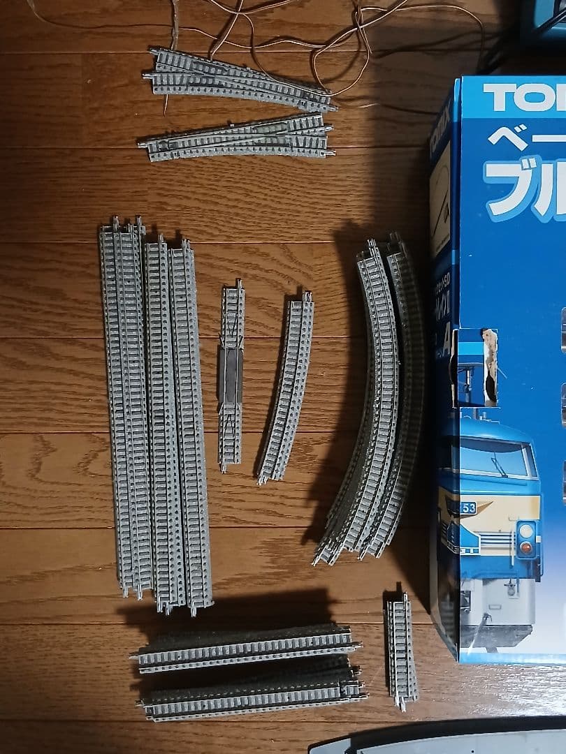 TOMIX ベーシックセットSDブルートレインII　レールセット（ジャンク品）