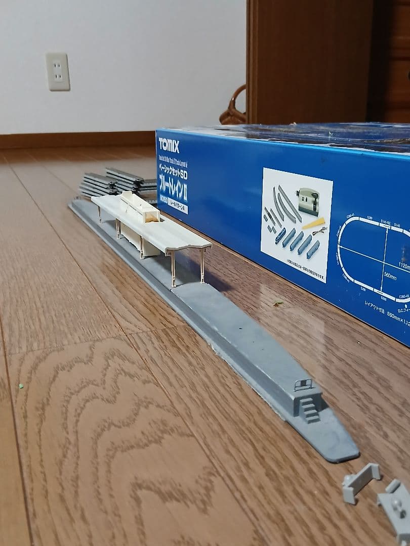 TOMIX ベーシックセットSDブルートレインII　レールセット（ジャンク品）