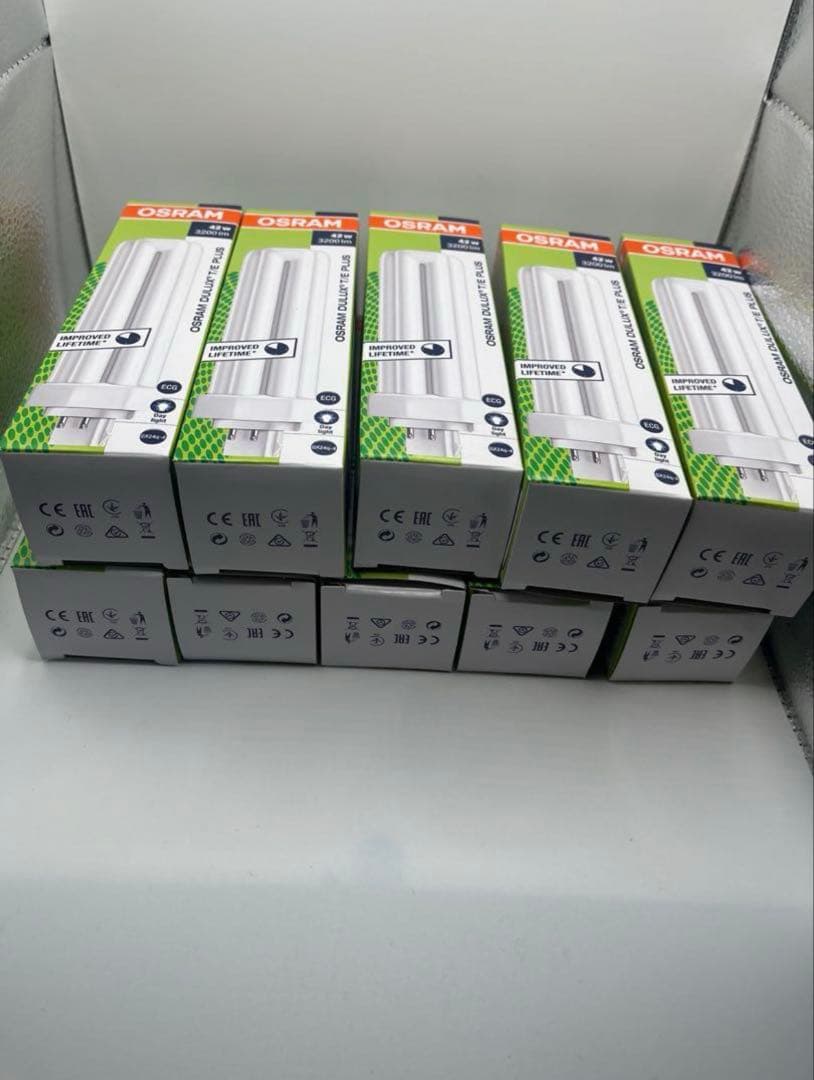 新品未開封OSRAM DULUX T/E PLUS 42W蛍光灯×20本