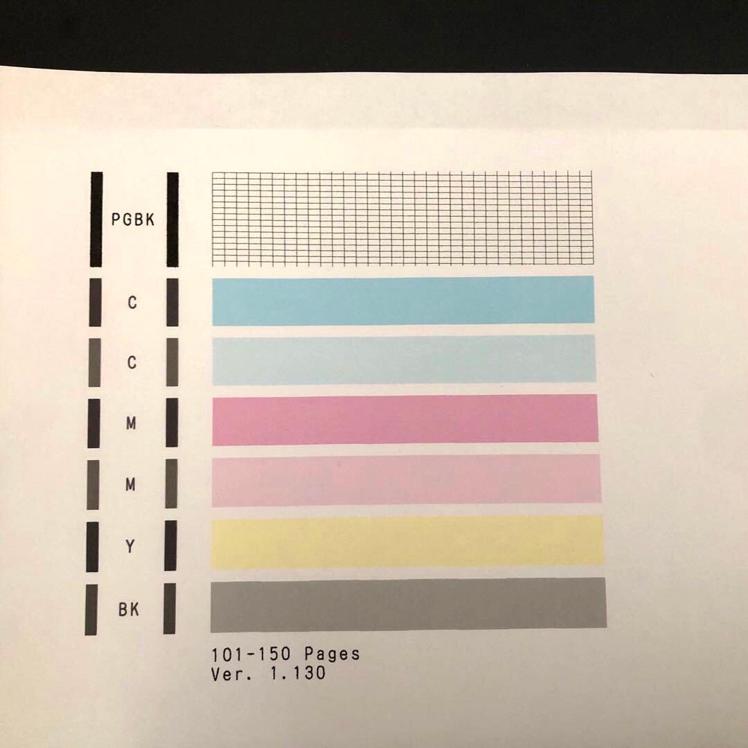 Canon TS5030 総印刷枚数150枚以下 動作品