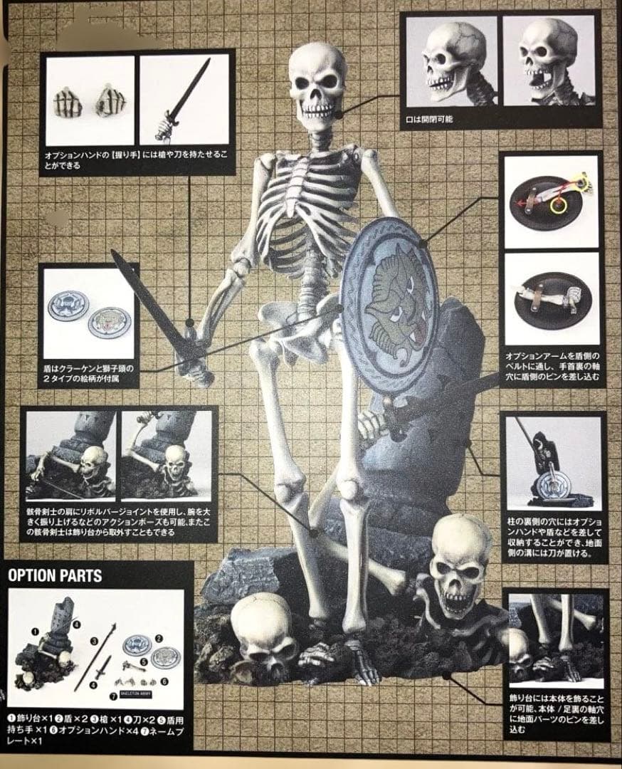 海洋堂　特撮リボルテック　骸骨剣士Ver. 2 開封美品二体セット　箱無し