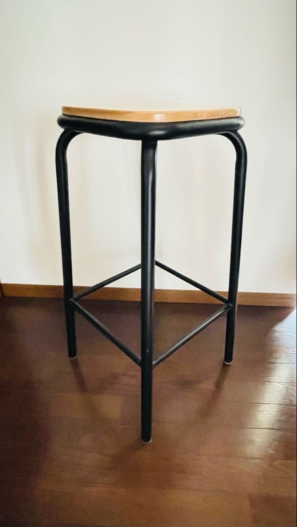 THE HIGH STOOL PC-67BK ハイスツール 黒 椅子 家具