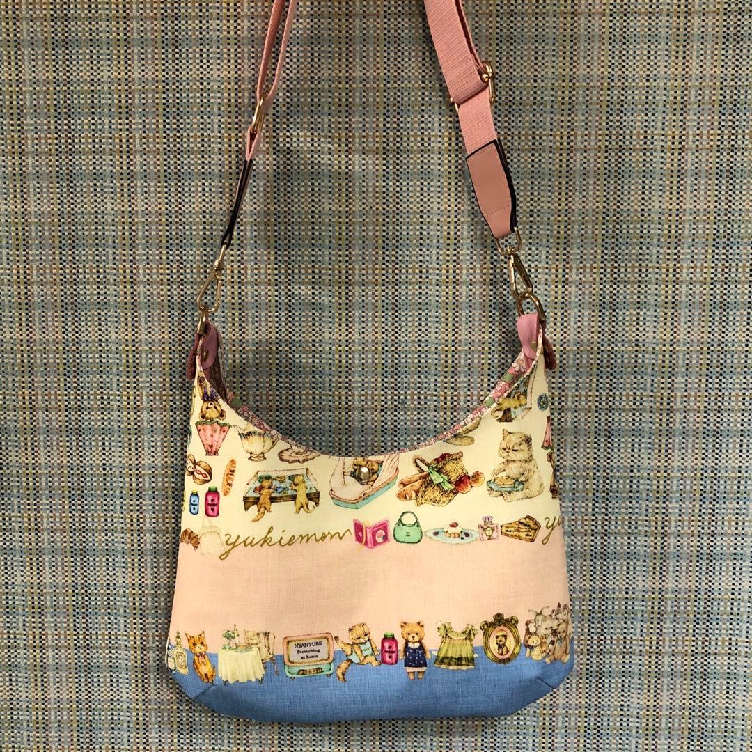 2021 ハンドメイド　マチ有りショルダーバッグ　フランシュリッペ