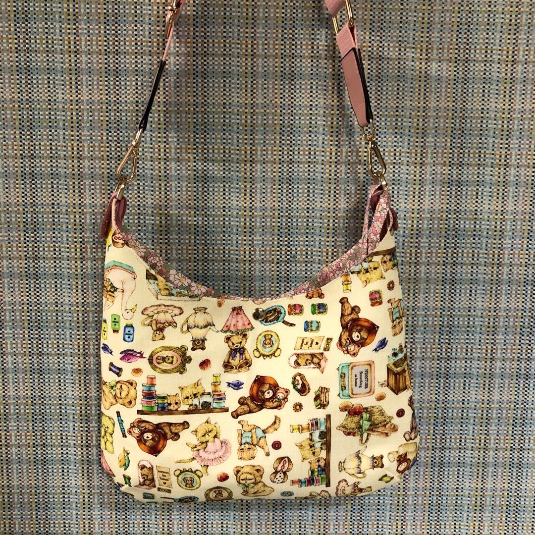 2021 ハンドメイド　マチ有りショルダーバッグ　フランシュリッペ