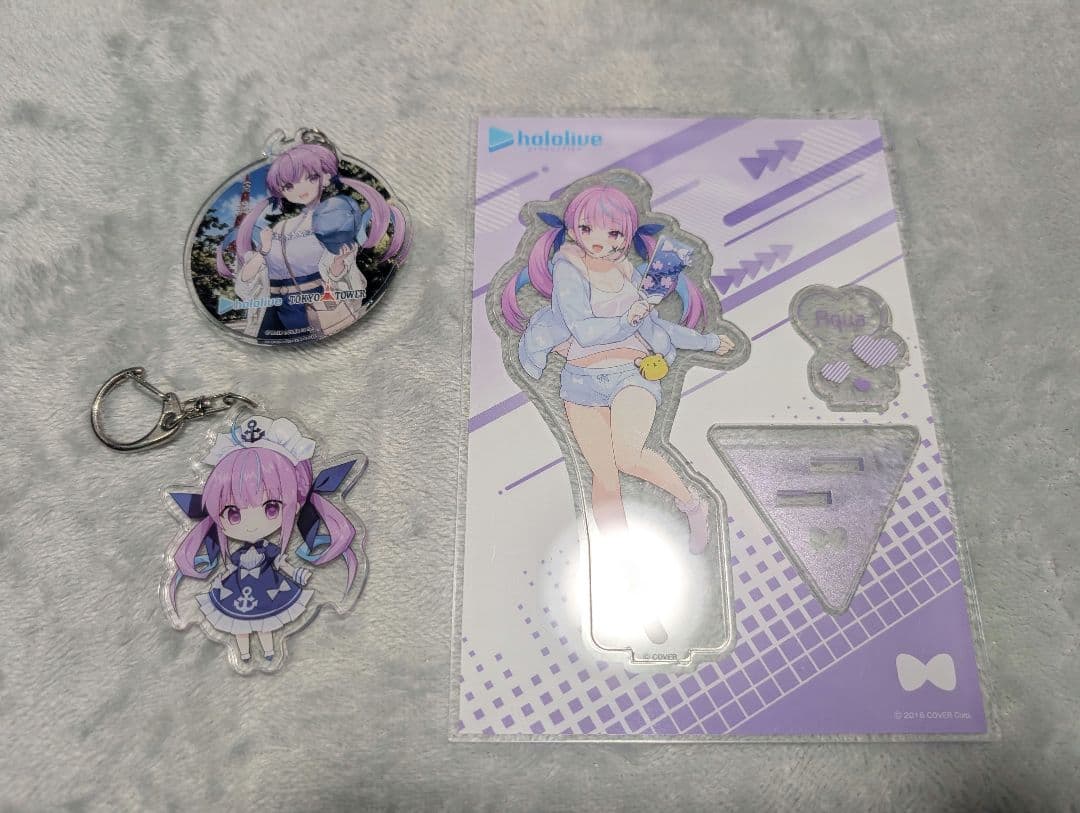 ホロライブ 湊あくあ アクリルスタンド等 セット