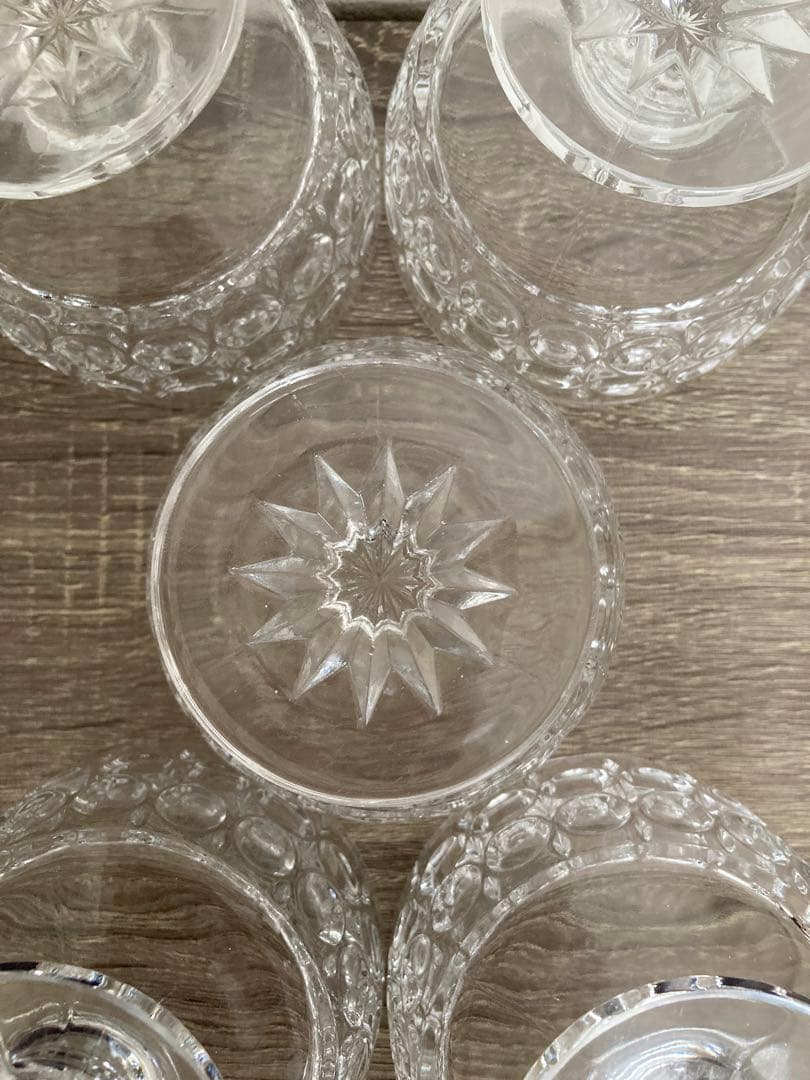 ☆ パフェ アイスクリーム かき氷 デザートグラス カップ 脚付 昭和レトロ ☆