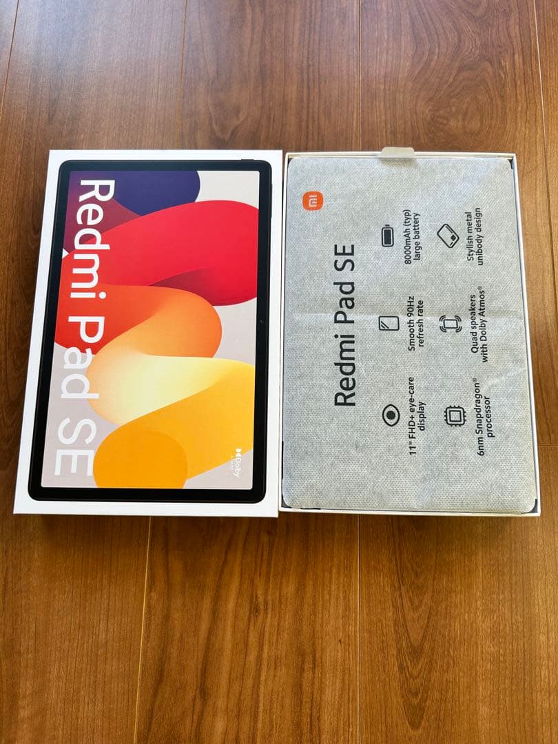 【美品】タブレット　Redmi Pad SEタブレット本体 ラベンダーパープル
