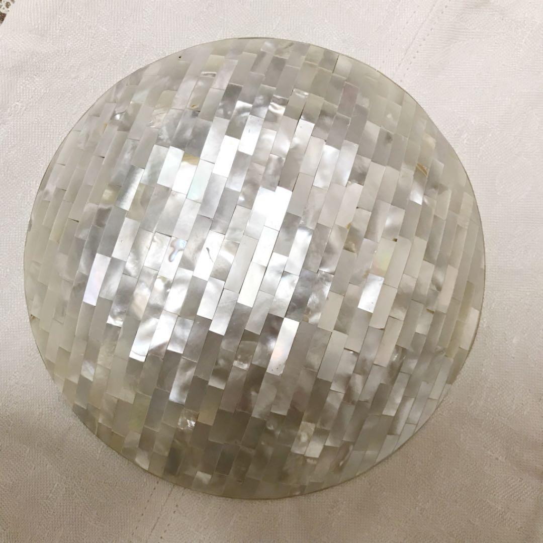 ヴィンテージ ？ アンティーク ？シェル 貝 小物入れ トレイ