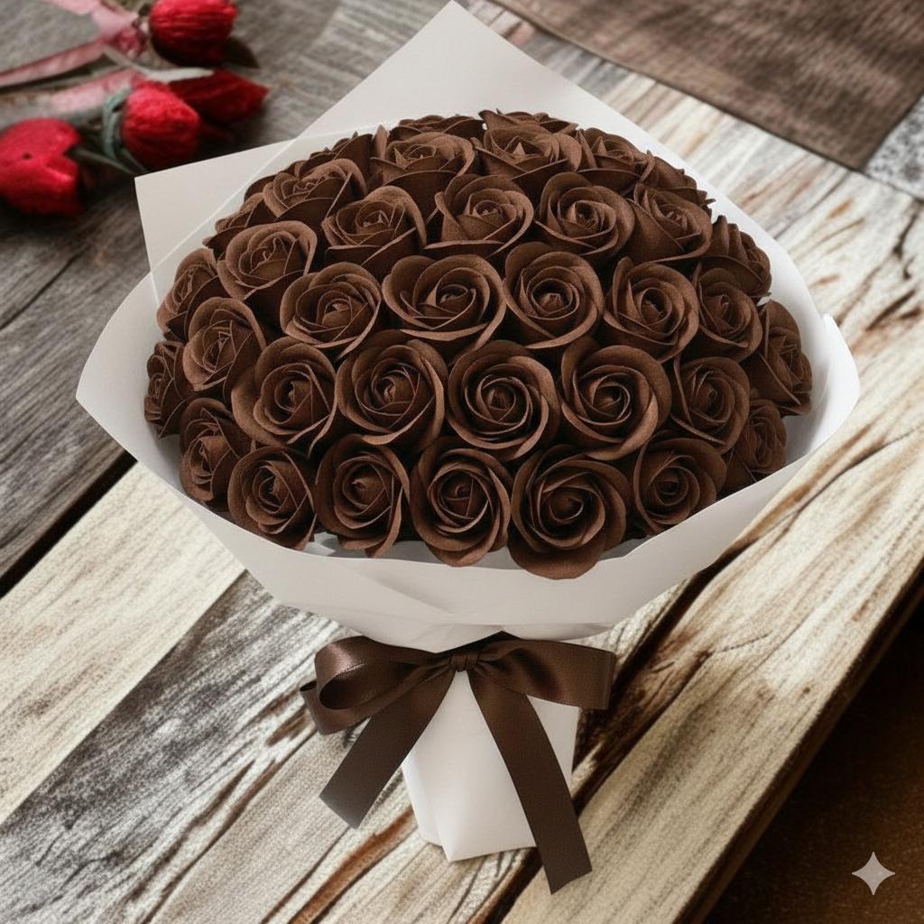 【ホワイトデー限定価格】バレンタインのお返しに、枯れない100本のバラの花束を。