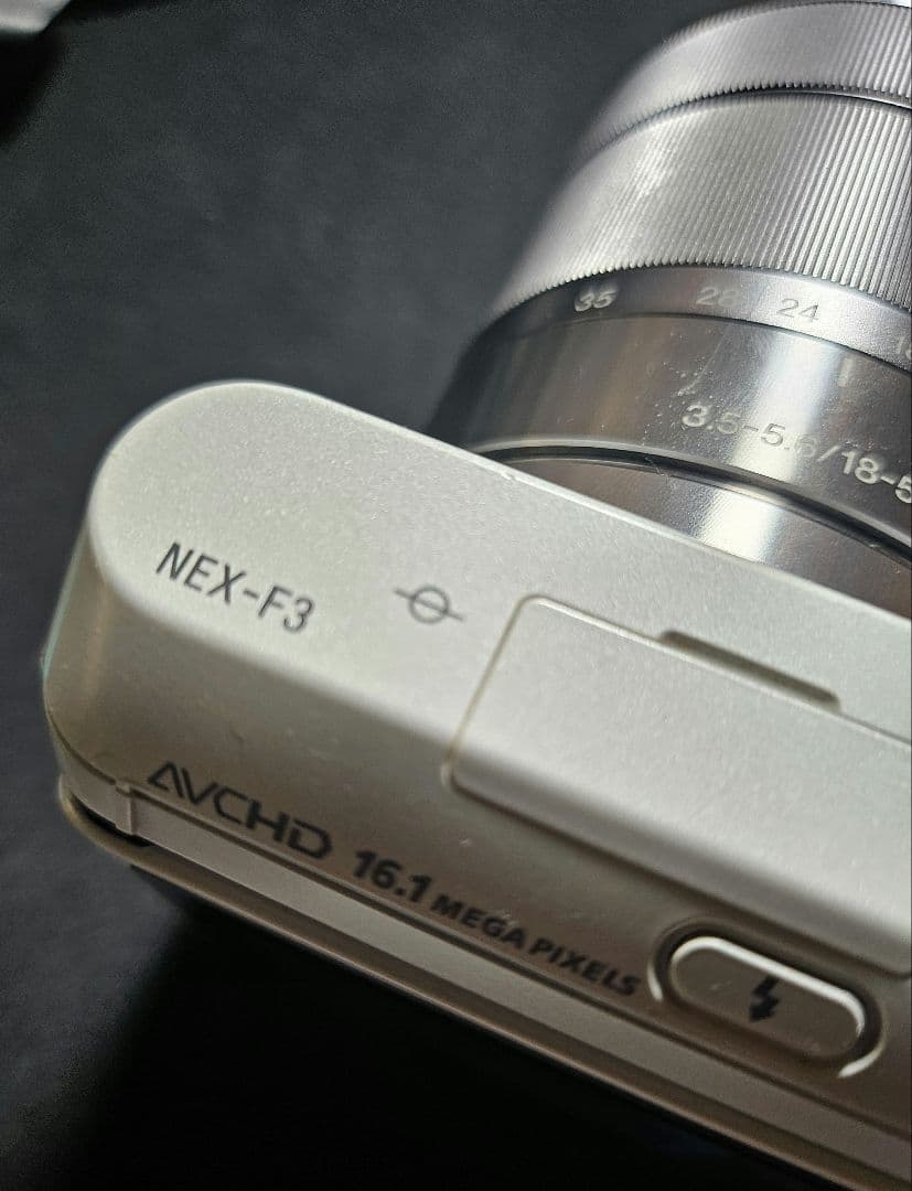 かわいいうさぎSONYnex -f3コンパクトデジタルカメラ