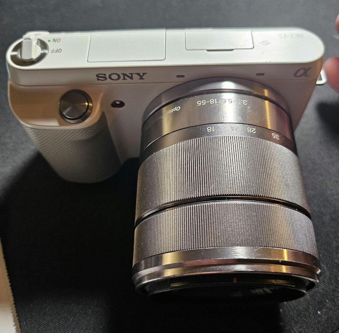かわいいうさぎSONYnex -f3コンパクトデジタルカメラ