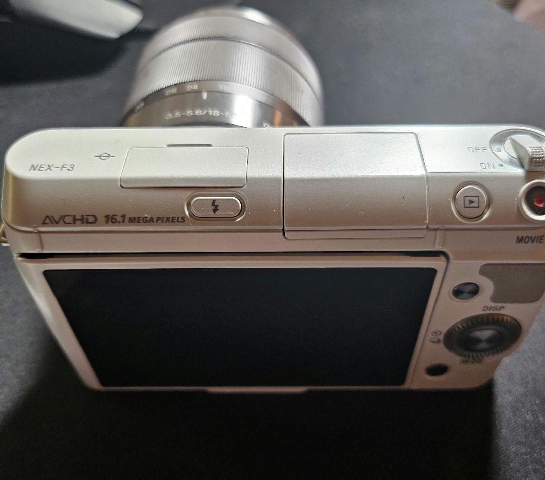 かわいいうさぎSONYnex -f3コンパクトデジタルカメラ
