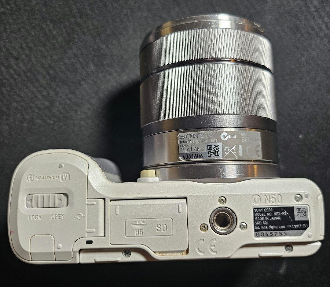 かわいいうさぎSONYnex -f3コンパクトデジタルカメラ