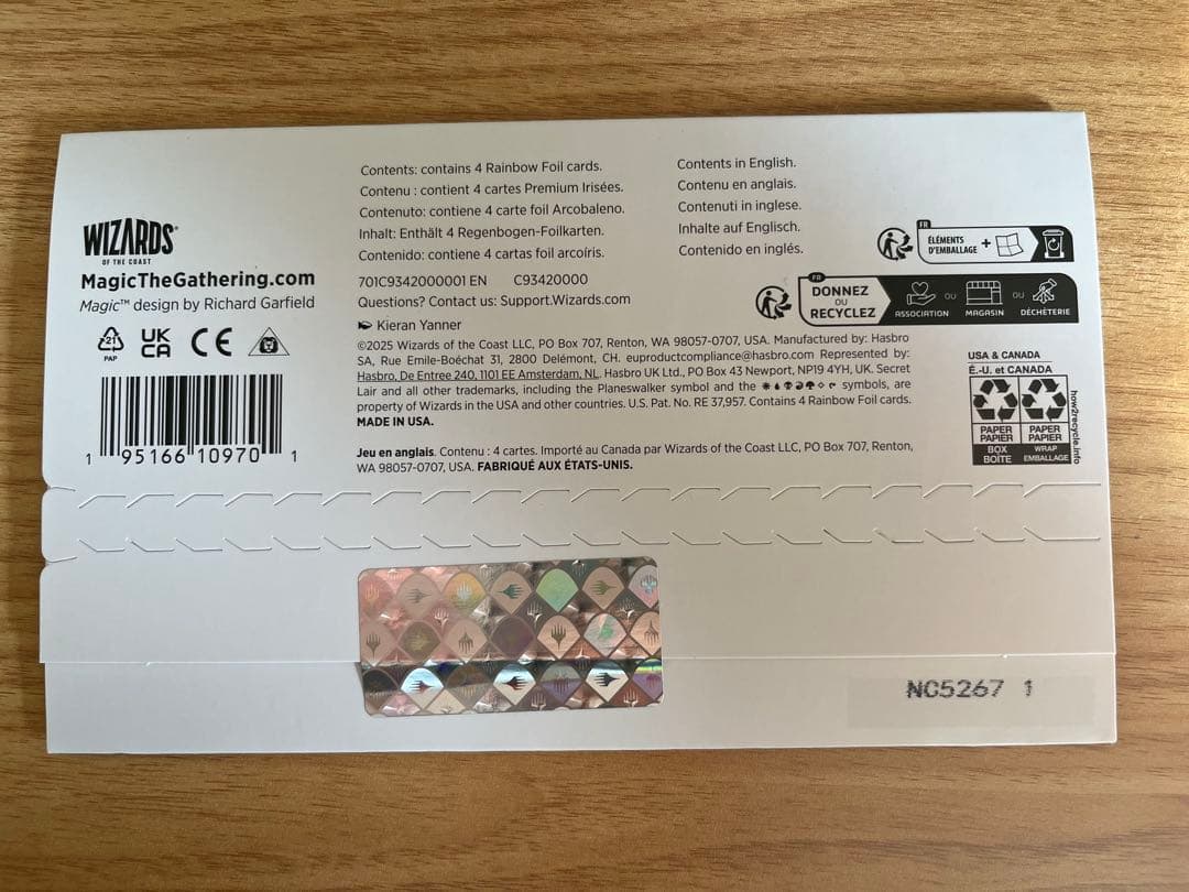 マジック：ザ・ギャザリング MTG Secret Lair Kieran Yanner FOIL