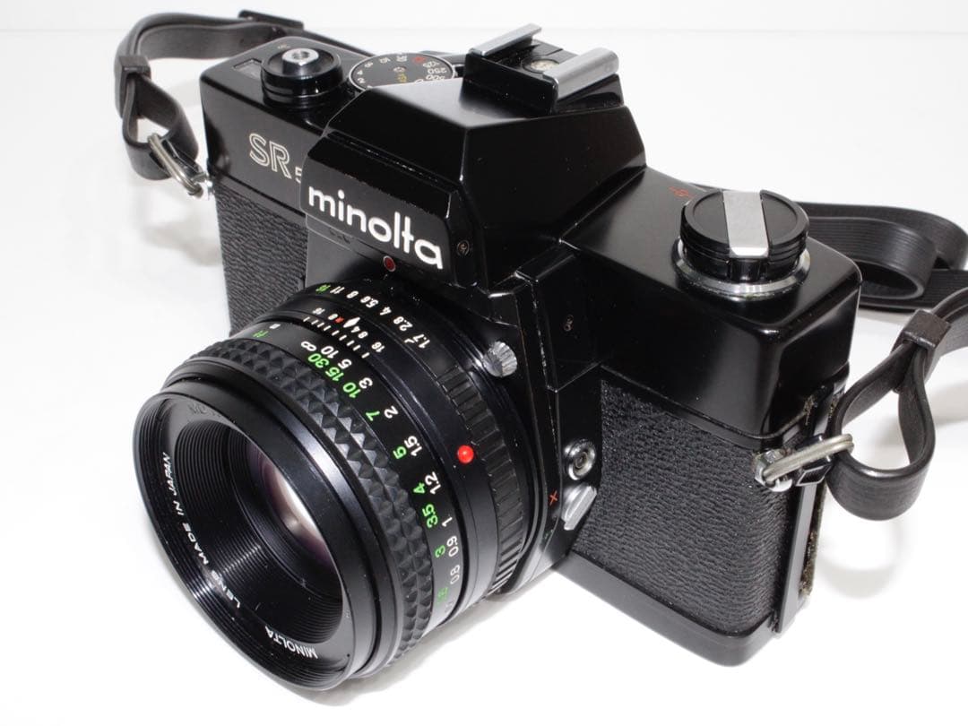 【極上品】minolta SR505 MDROKKOR 50mm 1.7