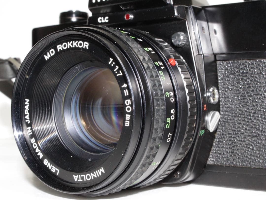 【極上品】minolta SR505 MDROKKOR 50mm 1.7