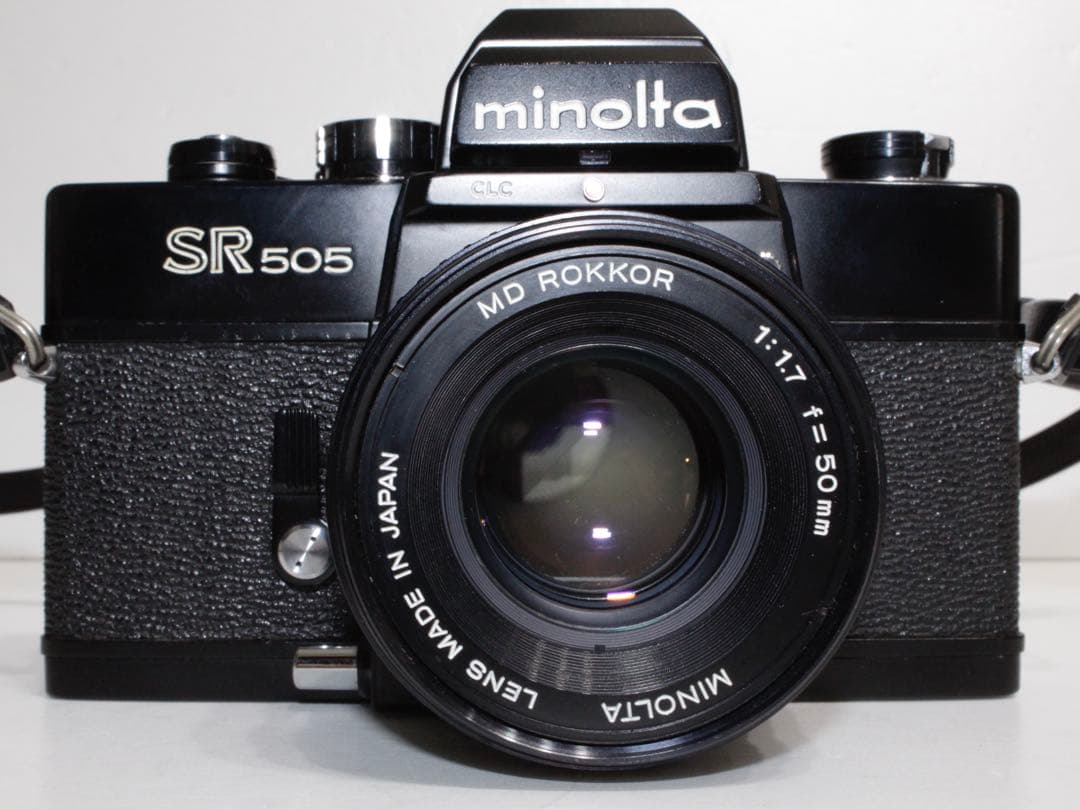 【極上品】minolta SR505 MDROKKOR 50mm 1.7
