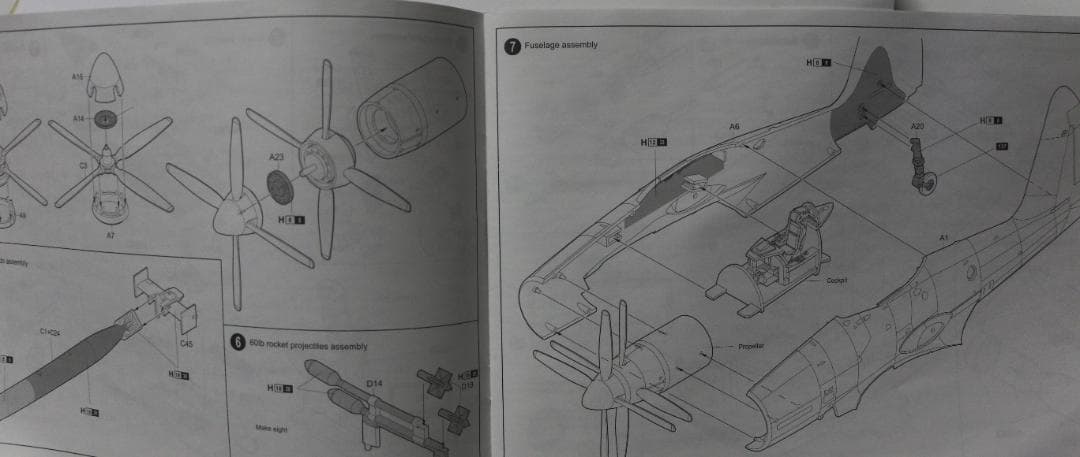 モノクローム製 英海軍艦上機　ウェストランド　ワイバーンS４　プラキット１／７２