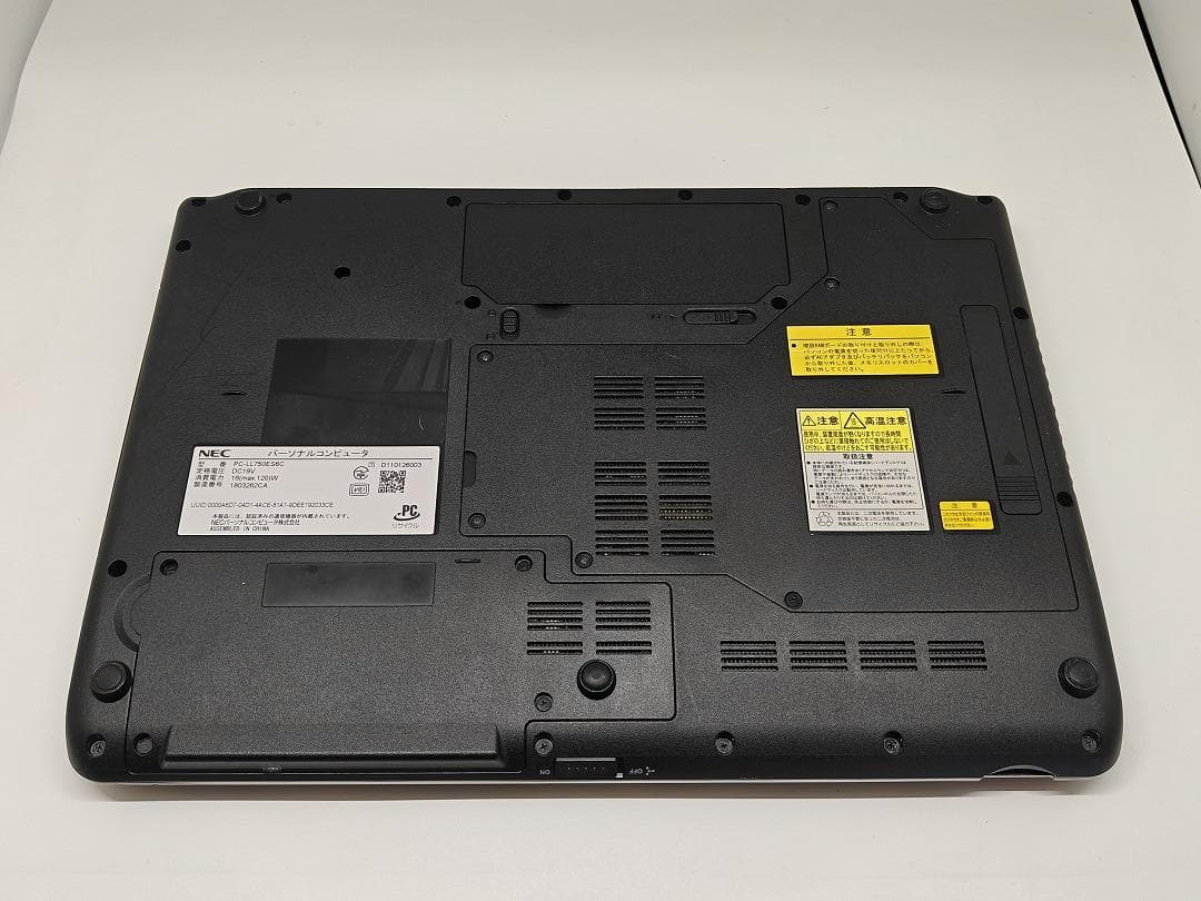 【NEC】爆速 Corei7/SSD128GB ノートパソコン 8GB D8