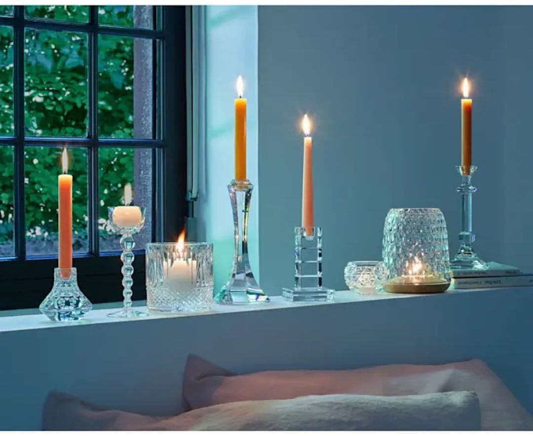 新品❗️エルメス　サンルイ　フォリア　キャンドルスタンド キャンドルランプ　PM