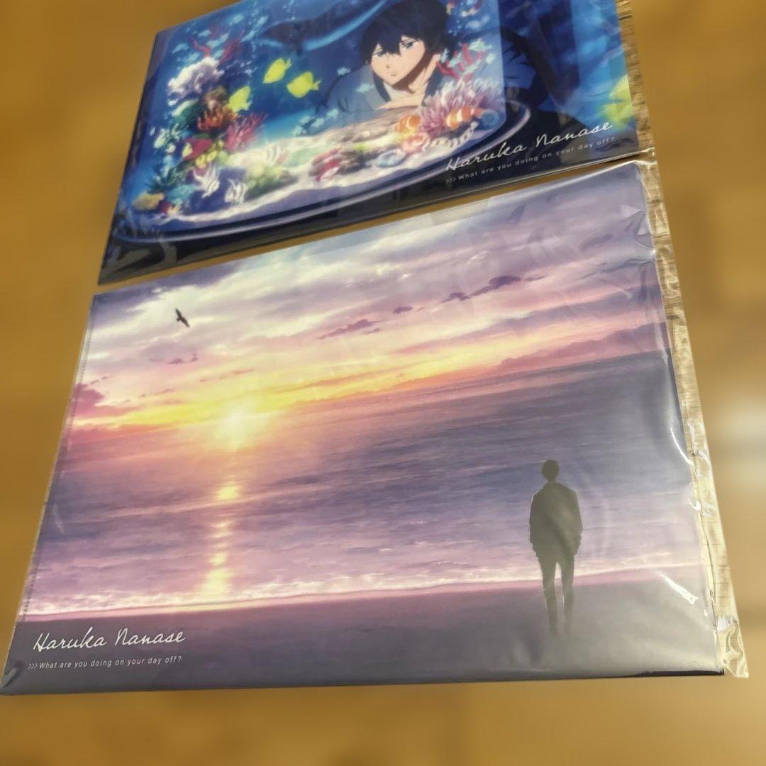 Free! アクリルスタンド・缶バッジ・クリアファイル・トートバッグセット