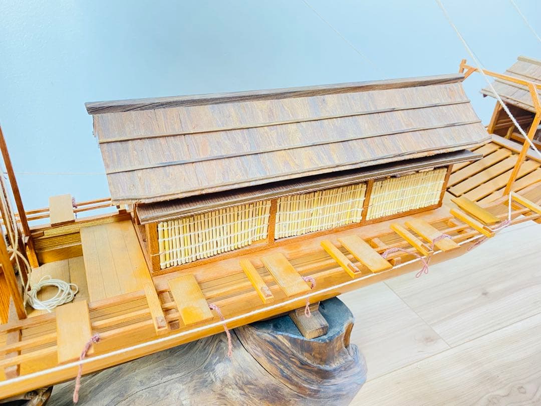 木製模型船 和船 船大工