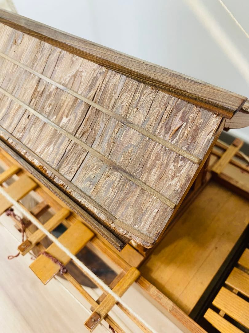 木製模型船 和船 船大工