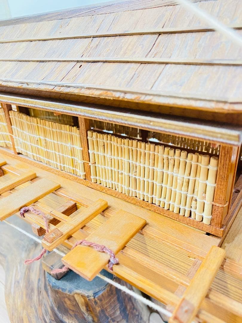 木製模型船 和船 船大工