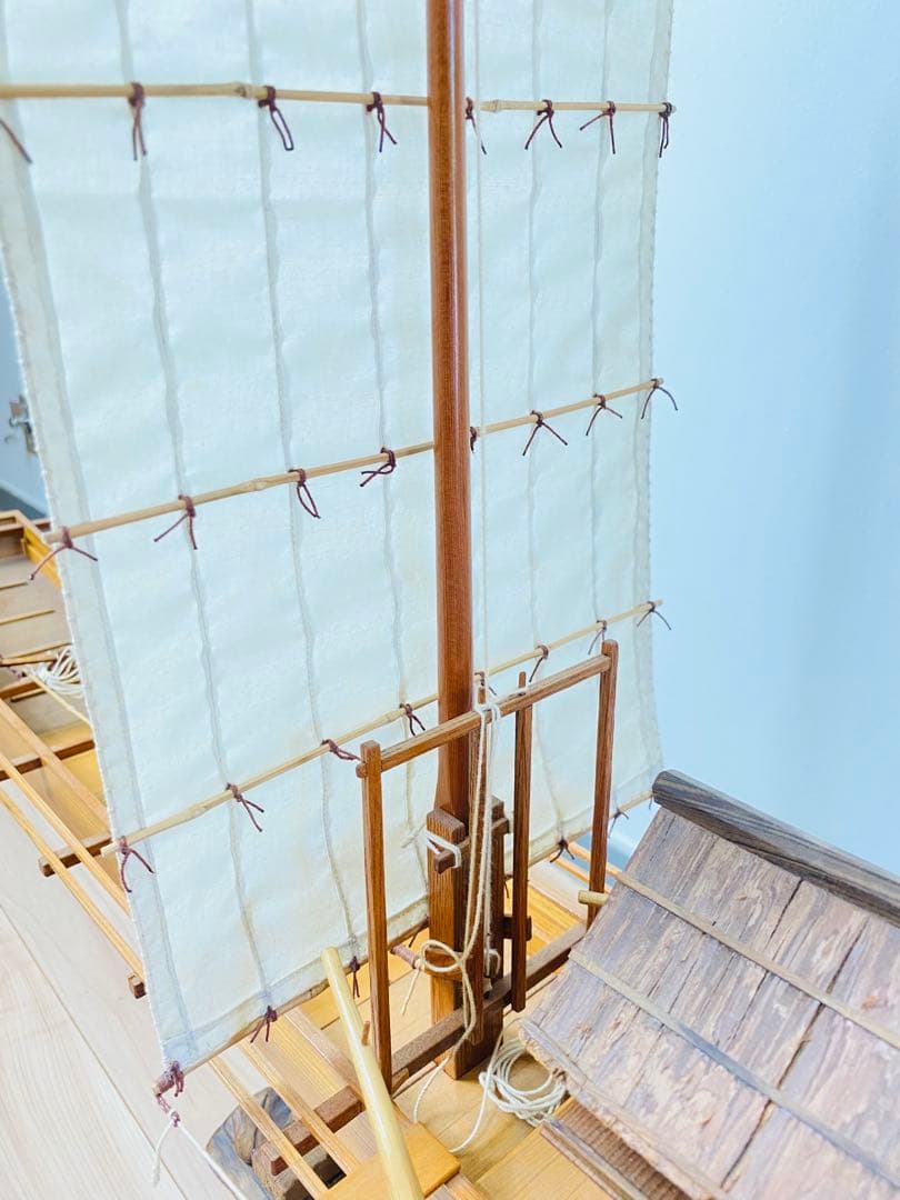 木製模型船 和船 船大工