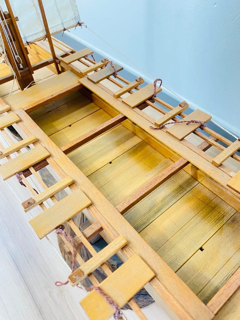 木製模型船 和船 船大工